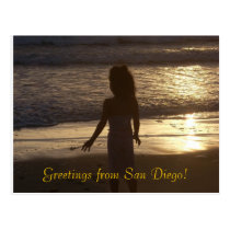 San Diego Sunset postcards