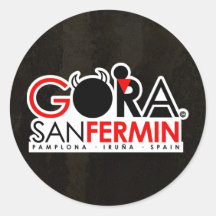 SAN FERMIN SPECIAL EDITION PEGATINAS REDONDAS