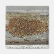 San Francisco 1878 Magnets