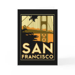 San Francisco Art Deco Travel Poster cards