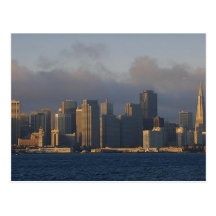 San Francisco as the Fog Lifts Post Card