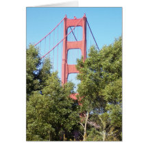 San Francisco Bay Bridge Card