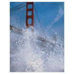 San Francisco Bridge under spray, California, U.S. flyers