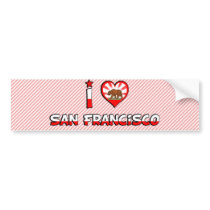 San Francisco, CA Bumper Sticker