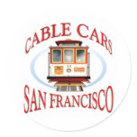 San Francisco Cable Car stickers