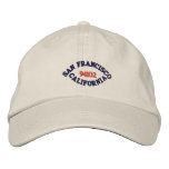 SAN FRANCISCO CALIFORNIA, 94102 embroidered hats