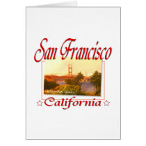 San Francisco California Card
