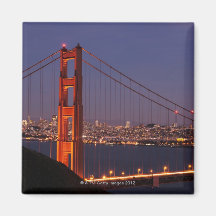 San Francisco, California Fridge Magnet