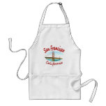 San Francisco California Golden Gate aprons