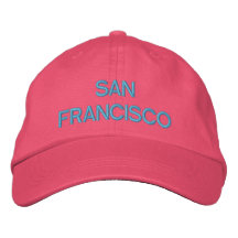San Francisco Cap Embroidered Hats