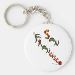 San Francisco Chilli Peppers Keychain