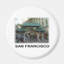 San Francisco China Town Refrigerator Magnets