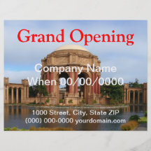 San Francisco Custom Flyer
