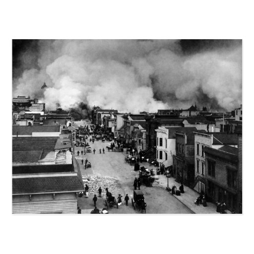 San Francisco Earthquake Postcard