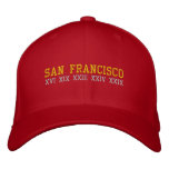 San Francisco embroidered hats