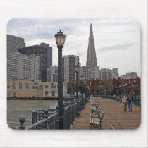 San Francisco from Pier 39 Mouse Pads