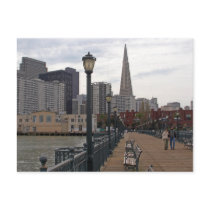 San Francisco from Pier 39 Postcard