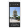 San Francisco Japantowns Peace Tower Rack Card