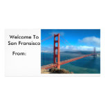 San Francisco Post Card photo cards