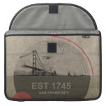 San Francisco Poster Sleeves For MacBook Pro