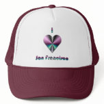 San Francisco -- Purple & Turquoise hats