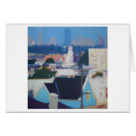San Francisco Skyline (blue) cards