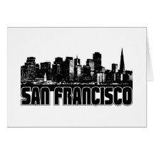 San Francisco Skyline Cards