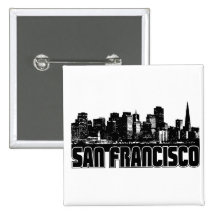 San Francisco Skyline Pins