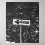 San Francisco that-a-way bw Print