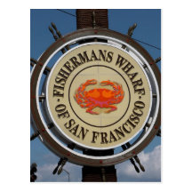 San Francisco Warf Post Card