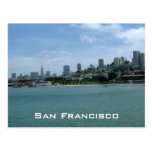 San Francisco Waterfront Post Card