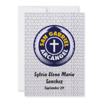 San Gabriel Arcangel Invite