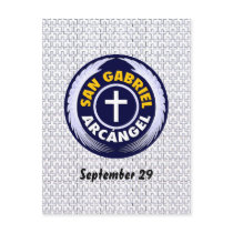San Gabriel Arcangel Post Card