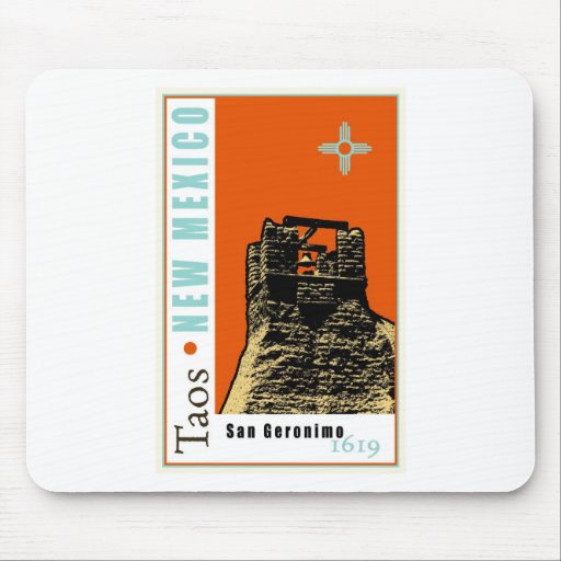 San Geronimo Church Mouse Pad