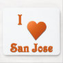 San Jose -- Burnt Orange Mouse Pad