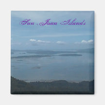 San Juan Islands Fridge Magnet