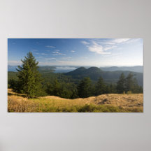 San Juan Islands in Summer Poster