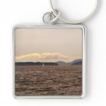 San Juan Islands Sail Keychains