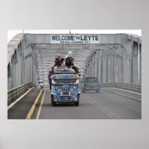 San Juanico Bridge Print