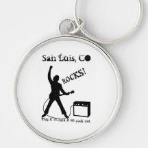 San Luis, CO Keychains