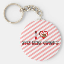 San Luis Obispo, CA Keychain