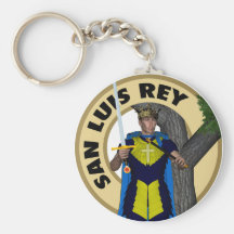 San Luis Rey de Francia Keychains