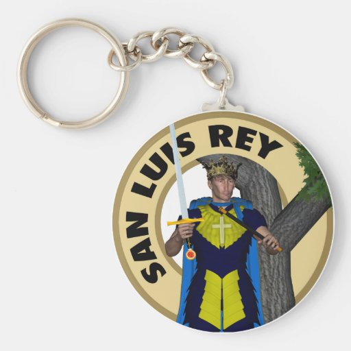 San Luis Rey de Francia Keychains