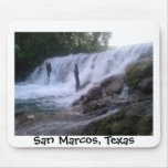San Marcos River Falls Mousepad