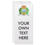 San Marino Coat of Arms rack cards