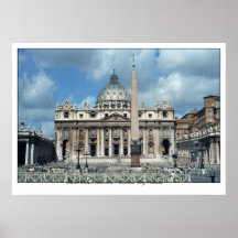 San Pietro - ROMA Print