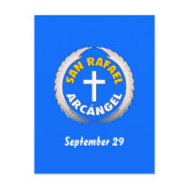 San Rafael Arcangel Post Card