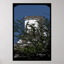 San Xavier bell tower Print