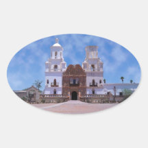 San Xavier del Bac Mission - Tucson, AZ Stickers
