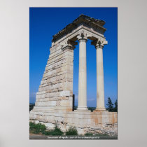 Sanctuary of Apollo, part of the archaeological si Poster
